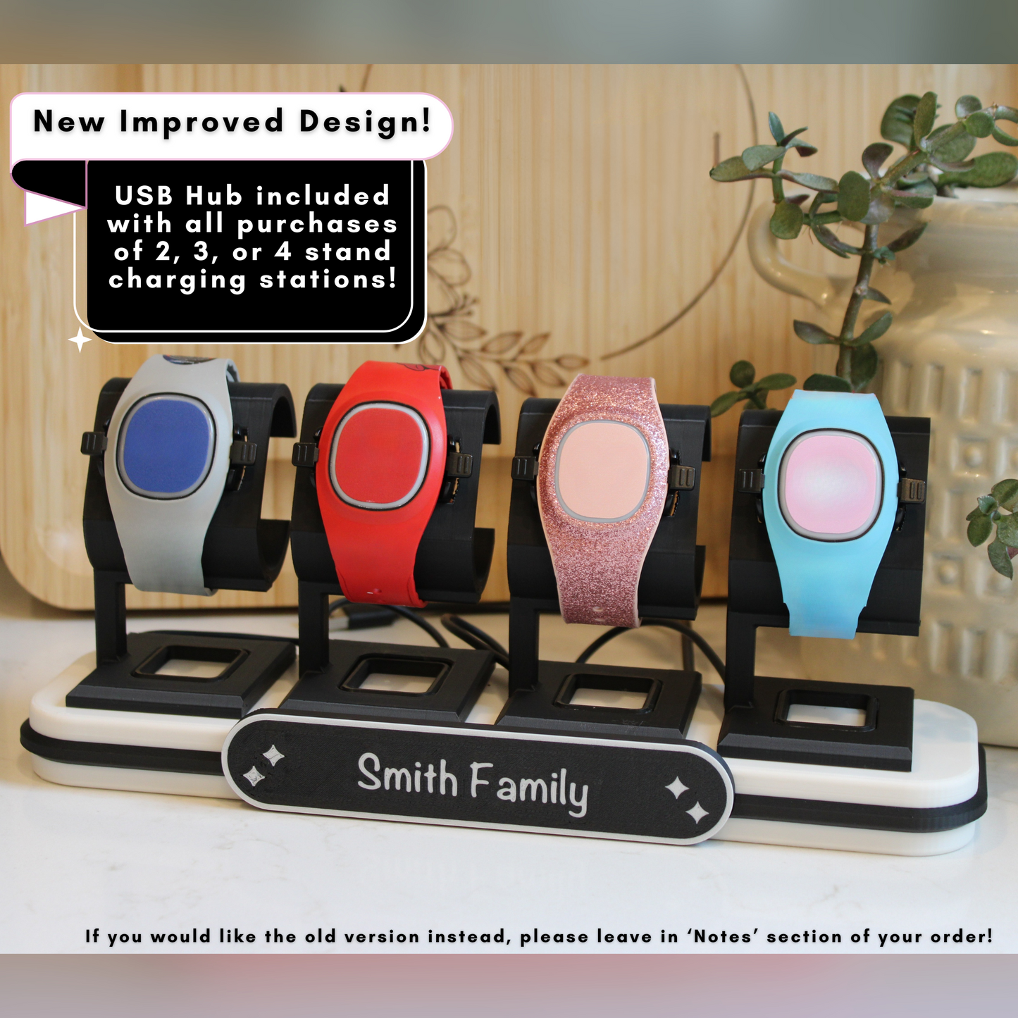 Customizable Charging Station Compatible with MagicBand+